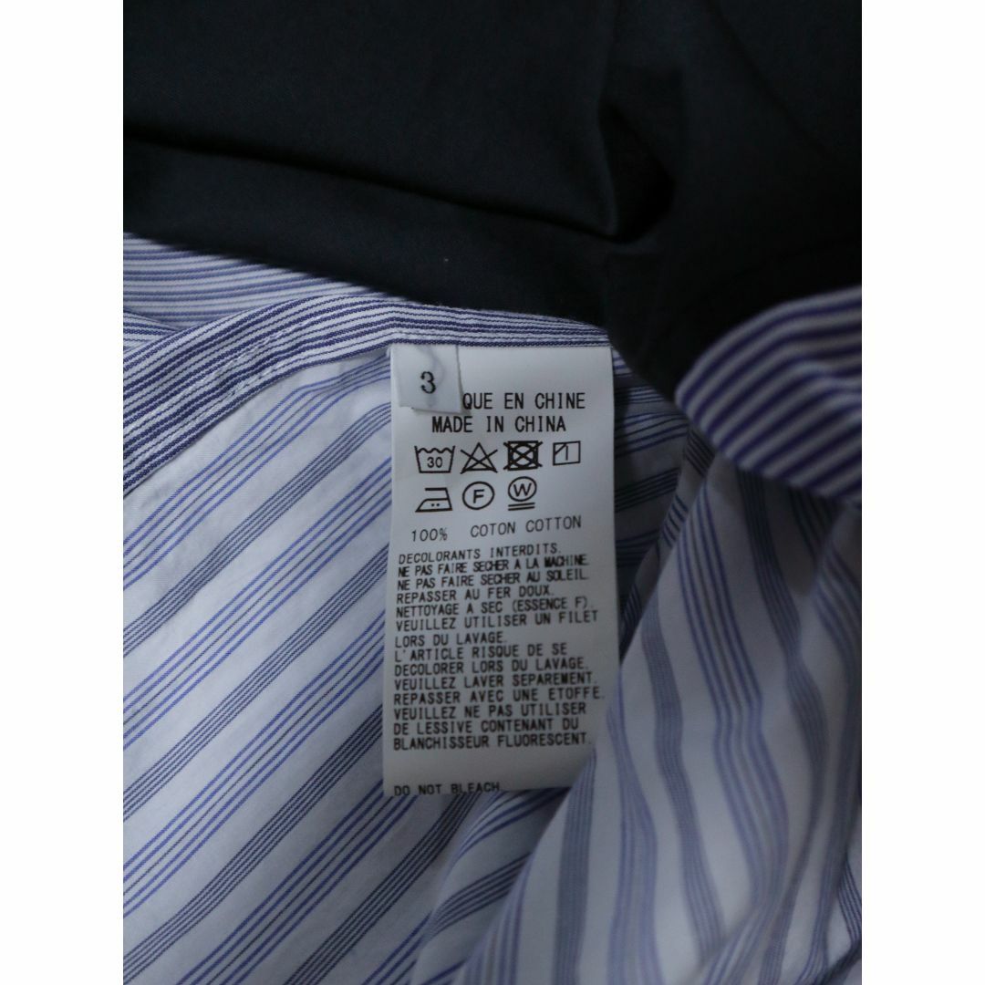 Yohji Yamamoto POUR HOMME(ヨウジヤマモトプールオム)のs’yte 切替えストライプシャツ メンズのトップス(シャツ)の商品写真