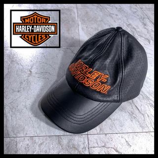Harley Davidson - ハーレーダビッドソン レザーキャップの通販 by Harley Davidson - ハーレーダビッドソン レザーキャップの通販 by