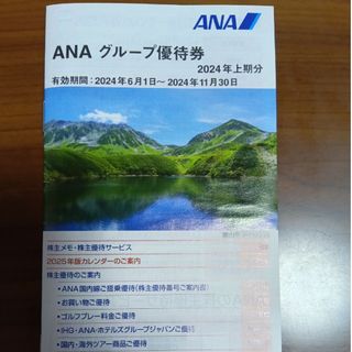 ANAグループ優待券冊子　2024年上期分＋2023年下期分　未使用各一冊(その他)