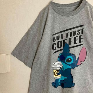 Disney - DisneyディズニースティッチアニメキャラクタームービーTシャツ映画tシャツ