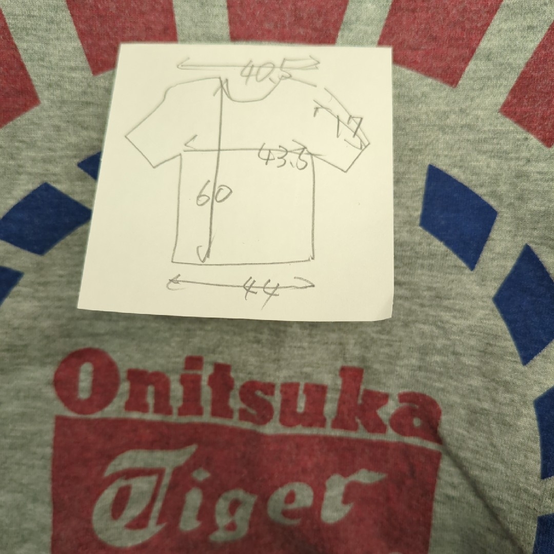 Onitsuka Tiger(オニツカタイガー)のOnitsuka Tiger　TシャツS レディースのトップス(Tシャツ(半袖/袖なし))の商品写真