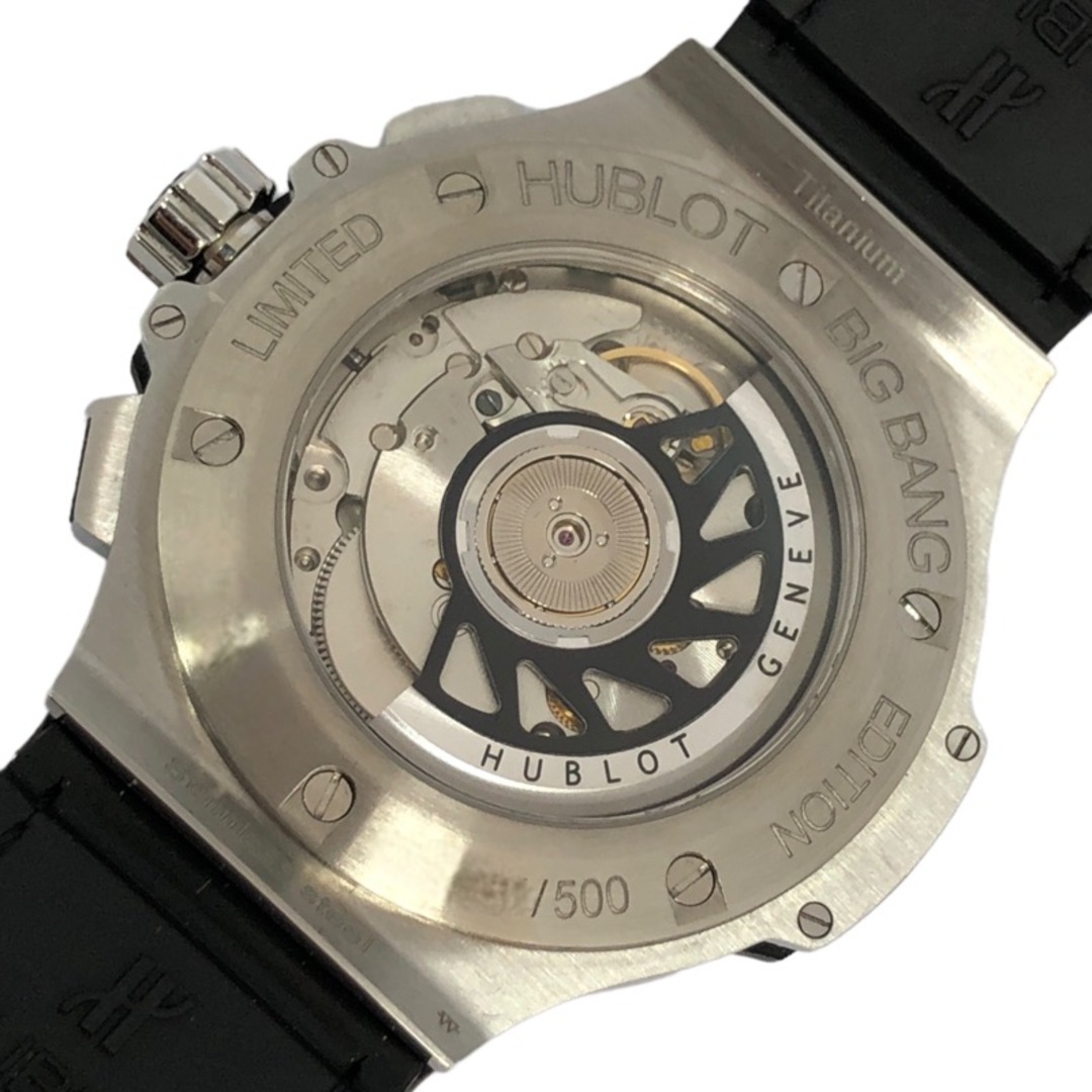 HUBLOT(ウブロ)の　ウブロ HUBLOT ビッグバン スノーレオパード 世界500本限定 341.SX.7717.NR.1977 ブラウン SS/ラバーベルト 自動巻き メンズ 腕時計 メンズの時計(その他)の商品写真