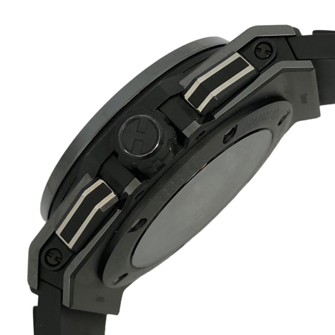 HUBLOT(ウブロ)の　ウブロ HUBLOT ビッグバン GMT オールブラック ヨウジヤマモト 471.CI.1114.RX.YOY20 ブラック セラミック/ラバーベルト 自動巻き メンズ 腕時計 メンズの時計(その他)の商品写真