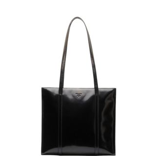 プラダ(PRADA)のプラダ ロゴ ハンドバッグ トートバッグ エナメル レディース PRADA 【1-0150710】(ハンドバッグ)