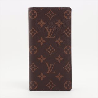 ルイヴィトン(LOUIS VUITTON)のヴィトン ポルトフォイユブラザ   ブラウン レディース 長財布(財布)