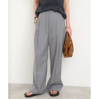 Deuxieme Classe WOOL TRO タックパンツ サイズ34