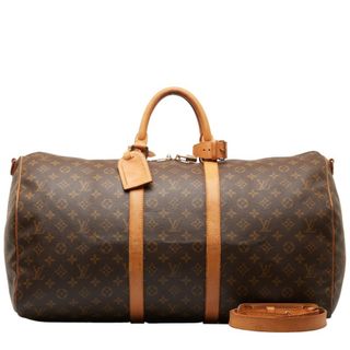 ルイヴィトン(LOUIS VUITTON)のルイ ヴィトン モノグラム キーポル55 ボストンバッグ ショルダーバッグ 2WAY M41424 PVC レディース LOUIS VUITTON 【1-0150746】(ボストンバッグ)