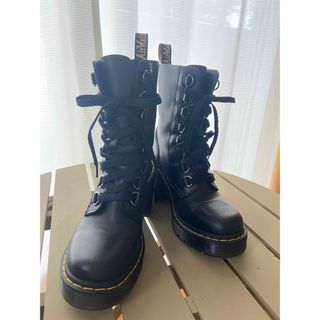 ドクターマーチン(Dr.Martens)の【美品】Dr.Martens ドクターマーチン　チャンキーヒールブーツ(ブーツ)