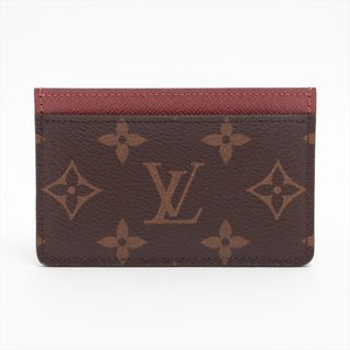 ルイヴィトン(LOUIS VUITTON)のヴィトン ポルトカルトサーンプル   ブラウン レディース カードケース(パスケース/IDカードホルダー)