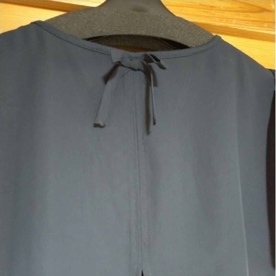 GALLERY VISCONTI(ギャラリービスコンティ)の新品　3（11号)　ギャラリービスコンティカットソー　濃紺 メンズのトップス(Tシャツ/カットソー(半袖/袖なし))の商品写真