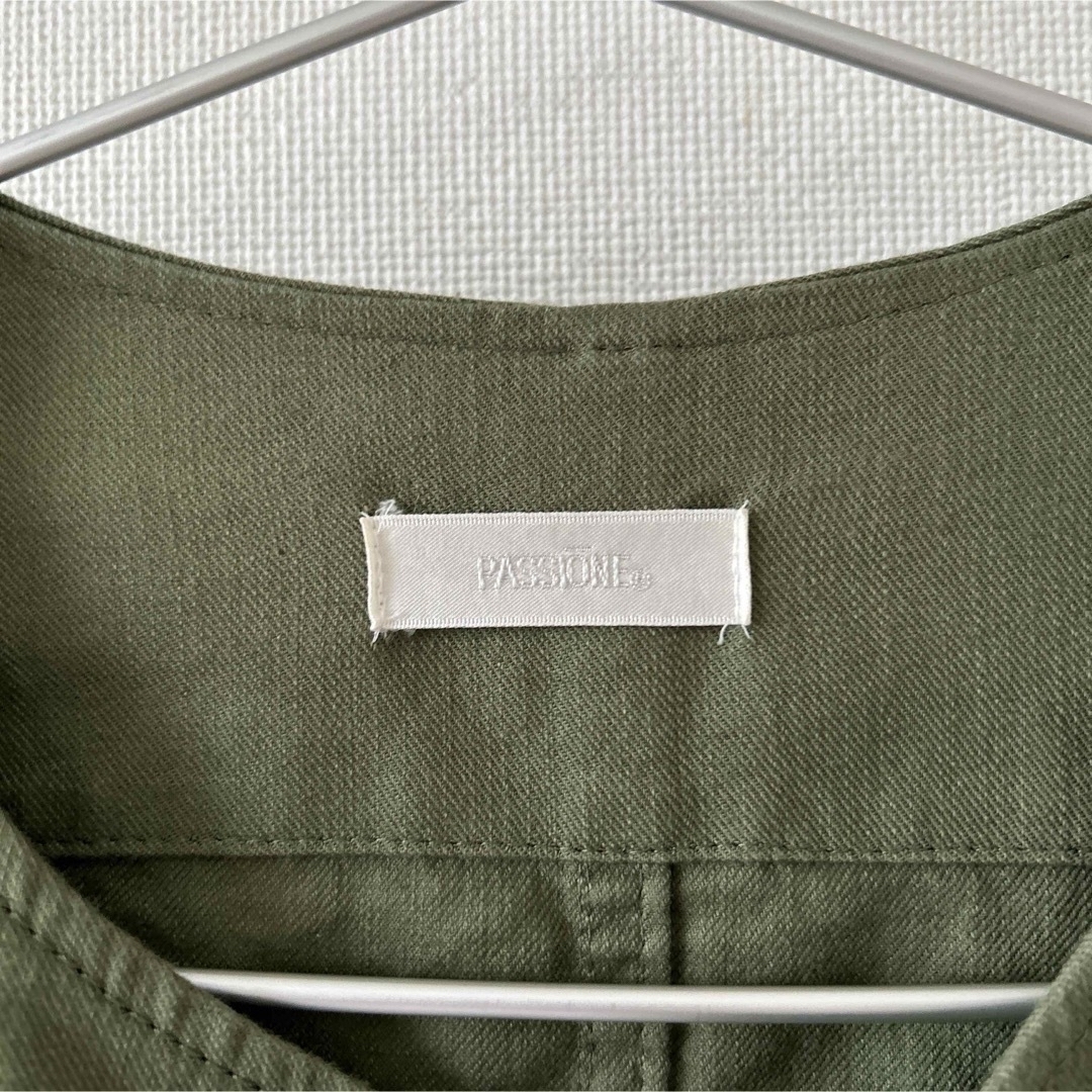 パシオーネ　ミリタリーシャツジャケット レディースのトップス(シャツ/ブラウス(長袖/七分))の商品写真