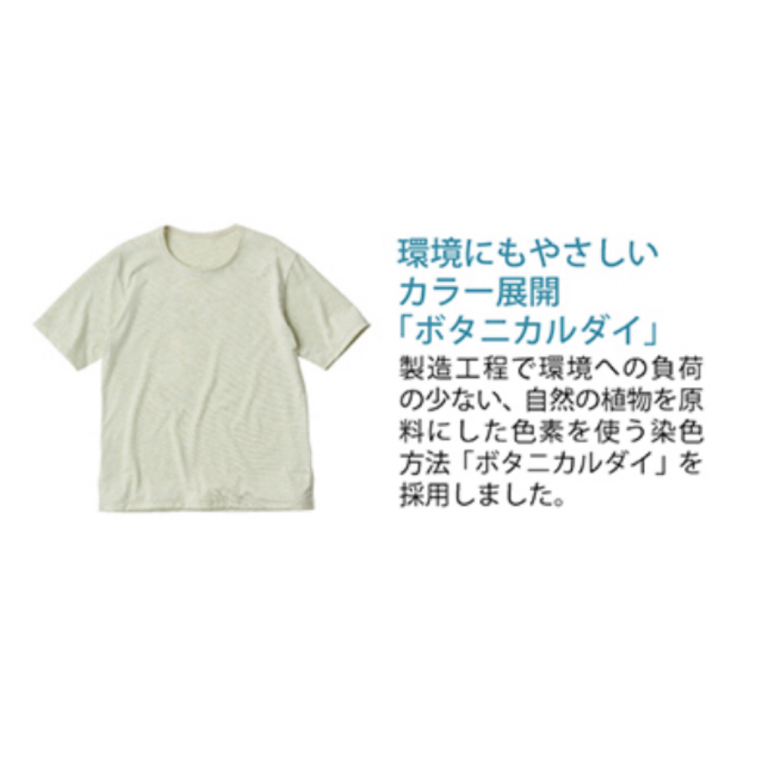 シャルレ(シャルレ)のシャルレ　オーガニックコットンTシャツ　L L レディースのトップス(Tシャツ(半袖/袖なし))の商品写真