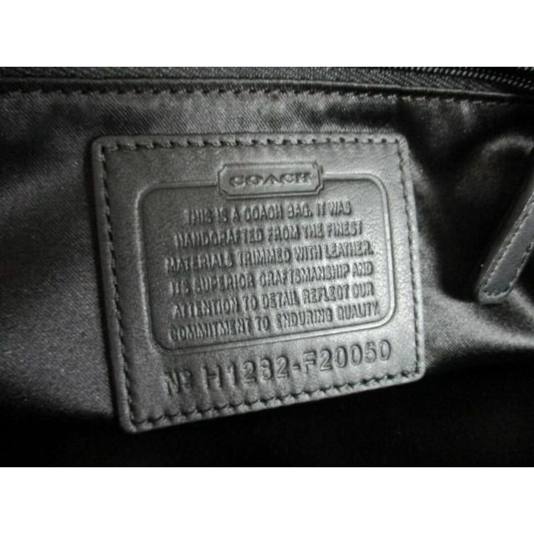  優良品 コーチ COACH アシュレイ ギャザード トートバッグ F20050 ブラック サテン パテントレザー 鞄 バッグ レディースのファッション小物(その他)の商品写真