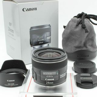 キヤノン(Canon)の【新品同様】 Canon キヤノン EF 24mm f2.8 IS USM(レンズ(単焦点))