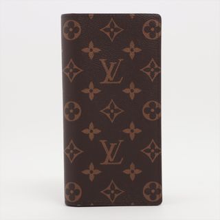 ルイヴィトン(LOUIS VUITTON)のヴィトン ポルトフォイユブラザ   ブラウン レディース 長財布(財布)