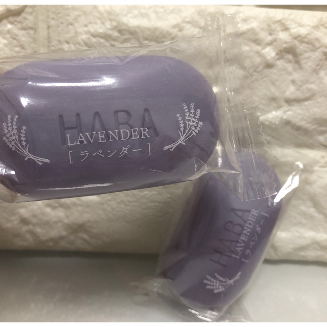 HABA(ハーバー)のHABA ハーバー❤︎ 絹泡石けん✨ラベンダー✨2個セット コスメ/美容のボディケア(ボディソープ/石鹸)の商品写真