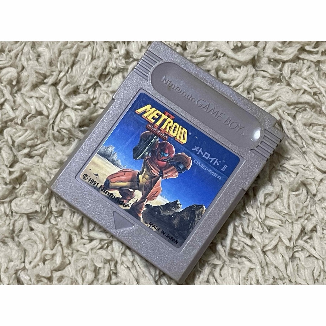 ゲームボーイ　メトロイド2 METROIDⅡ メトロイド　METROID エンタメ/ホビーのゲームソフト/ゲーム機本体(携帯用ゲームソフト)の商品写真