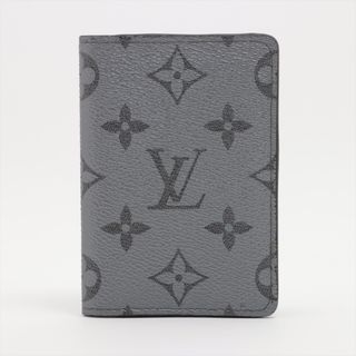 ルイヴィトン(LOUIS VUITTON)のヴィトン オーガナイザー ドゥ ポッシュ   シルバー メンズ カードケー(パスケース/IDカードホルダー)