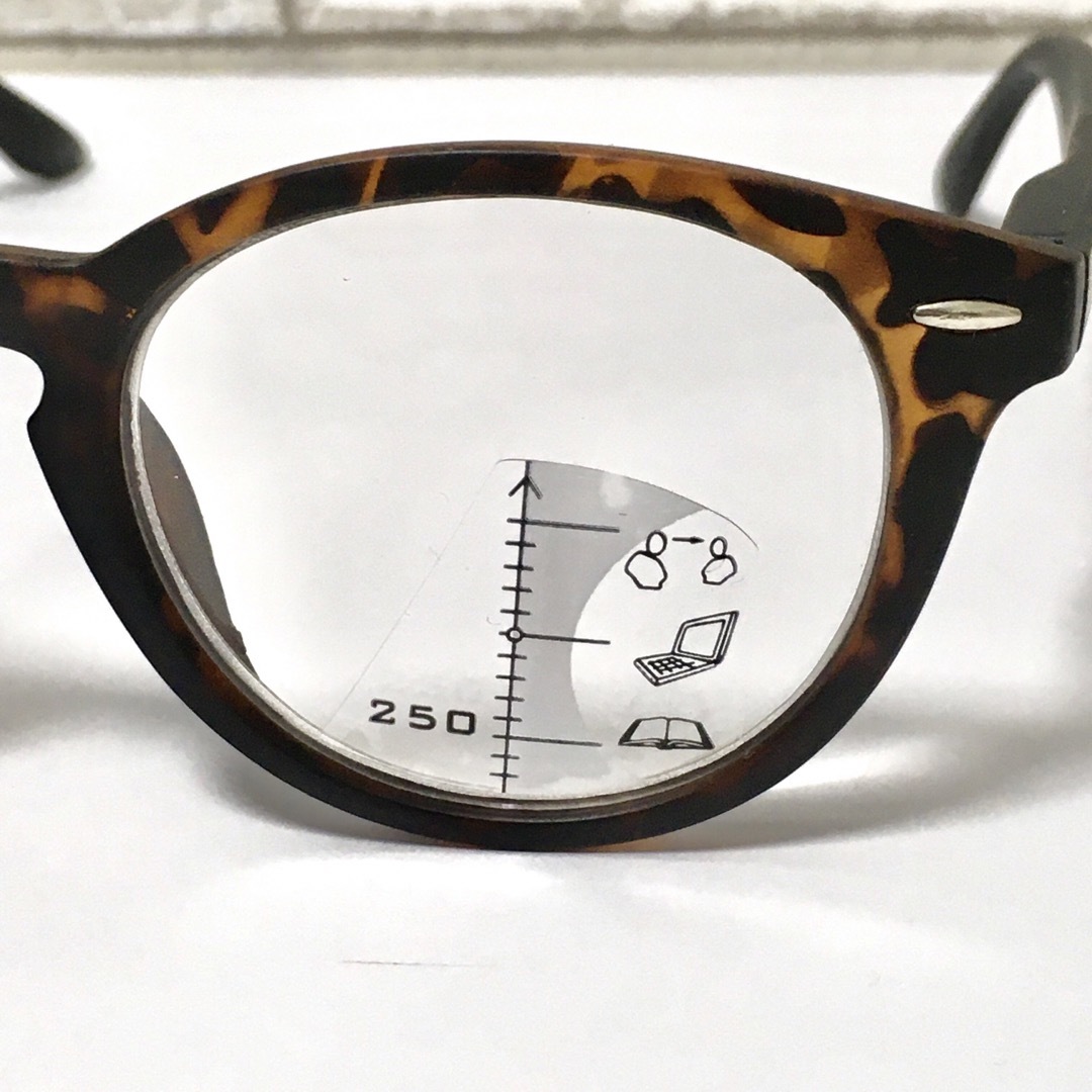 老眼鏡 遠近両用 ボストン メンズ レディース 1.5 メンズのファッション小物(サングラス/メガネ)の商品写真