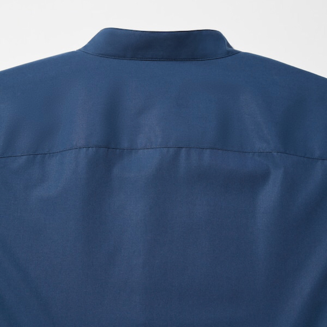 UNIQLO(ユニクロ)のスーピマコットンスタンドカラーシャツ（長袖） レディースのトップス(シャツ/ブラウス(長袖/七分))の商品写真