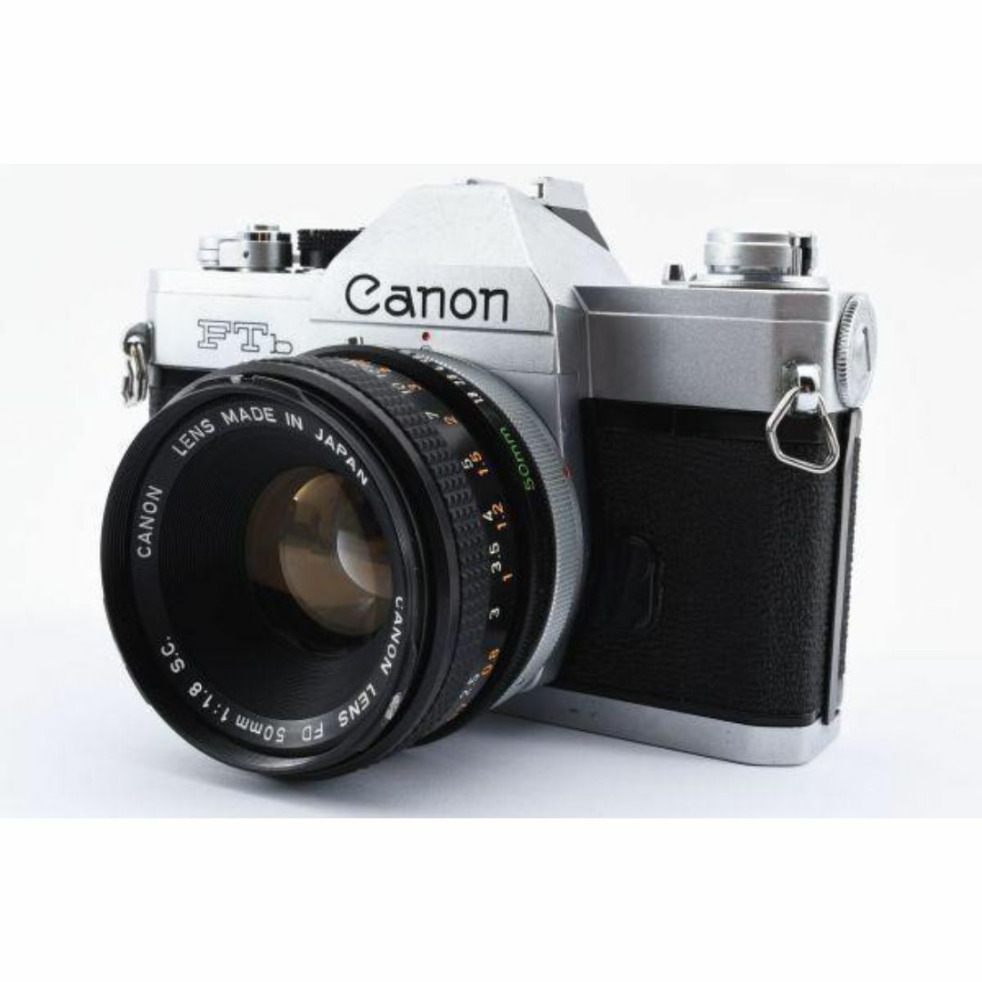 【動作好調】 Canon キヤノン FTb 50mm 1.8 フィルムカメラ スマホ/家電/カメラのカメラ(フィルムカメラ)の商品写真