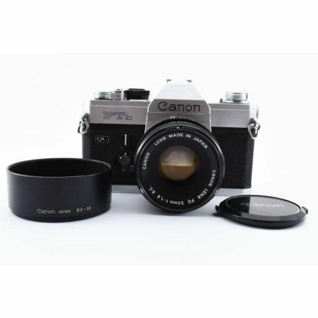 【動作好調】 Canon キヤノン FTb 50mm 1.8 フィルムカメラ スマホ/家電/カメラのカメラ(フィルムカメラ)の商品写真