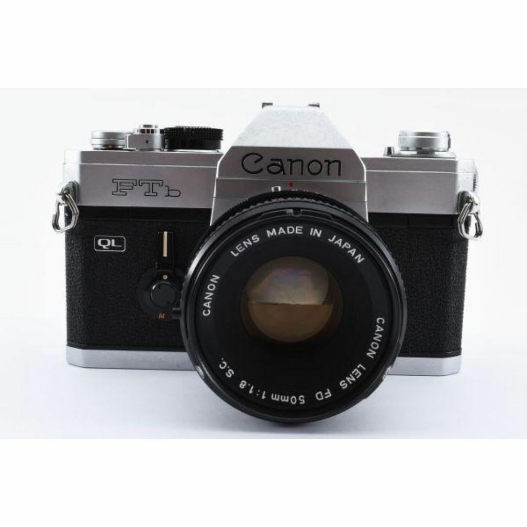 【動作好調】 Canon キヤノン FTb 50mm 1.8 フィルムカメラ スマホ/家電/カメラのカメラ(フィルムカメラ)の商品写真