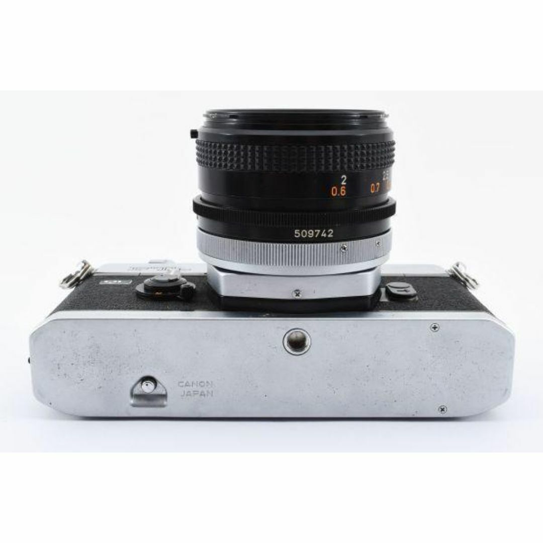 【動作好調】 Canon キヤノン FTb 50mm 1.8 フィルムカメラ スマホ/家電/カメラのカメラ(フィルムカメラ)の商品写真