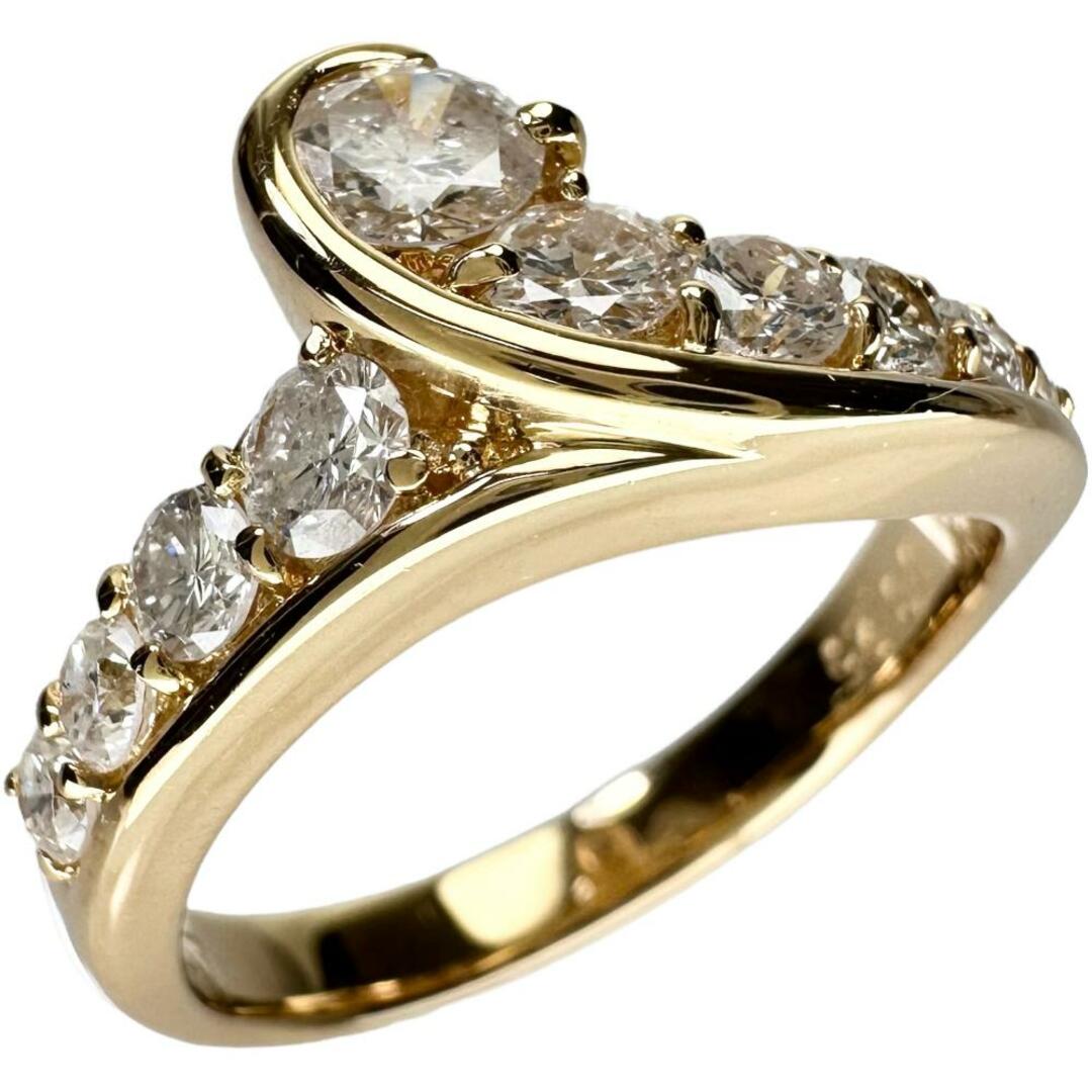 リング・指輪  K18 ダイヤモンド(推定I-Iクラス) レディースのアクセサリー(リング(指輪))の商品写真