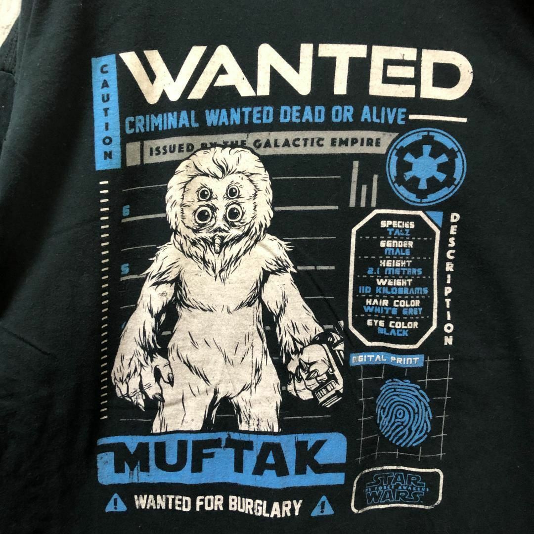 WANTED MUFTAK スターウォーズ アメリカ輸入 Tシャツ メンズのトップス(Tシャツ/カットソー(半袖/袖なし))の商品写真