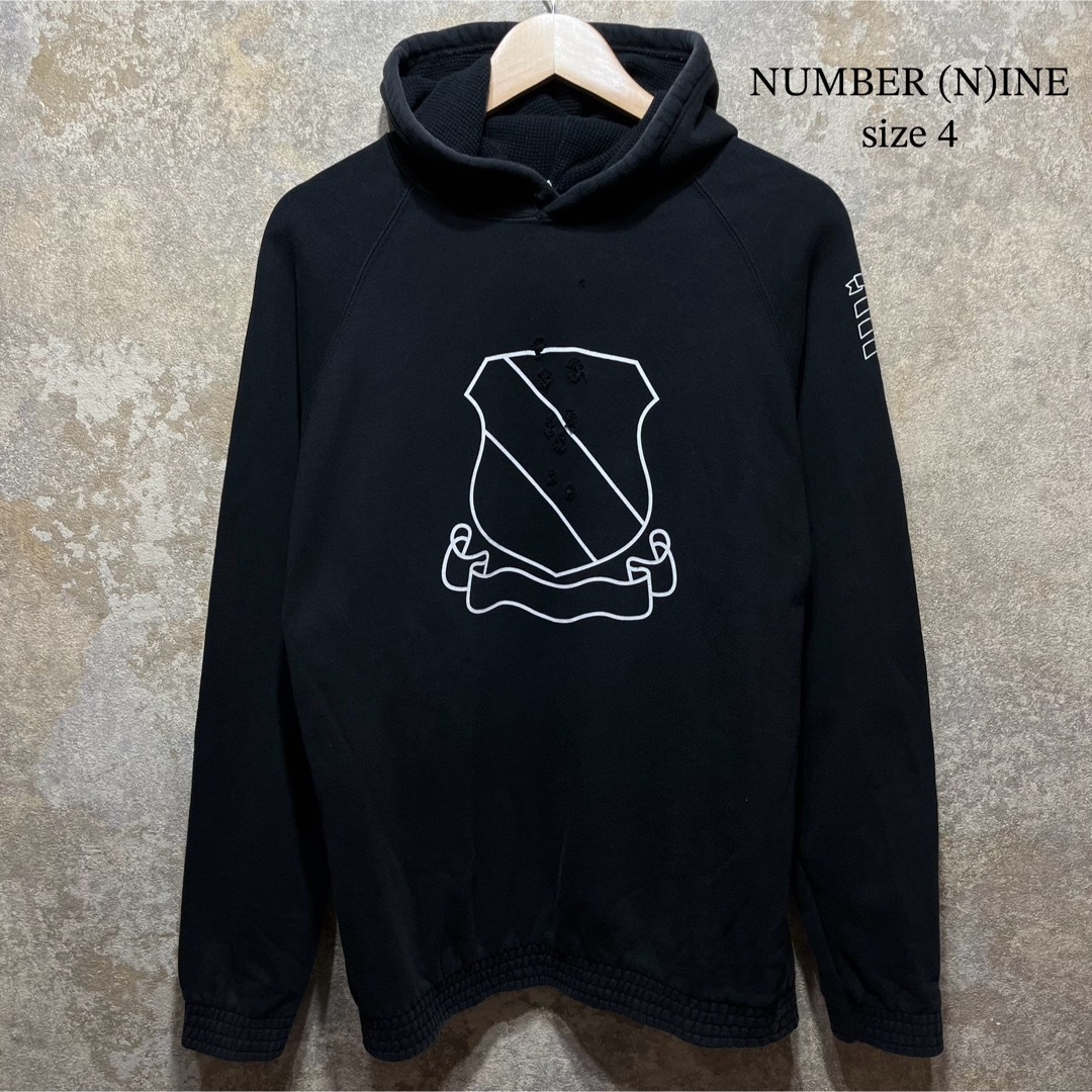 NUMBER (N)INE - NUMBER (N)INE ナンバーナイン 銃弾 パーカーの NUMBER (N)INE - NUMBER (N)INE ナンバーナイン 銃弾 パーカーの