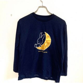 ミッフィー(miffy)の● ミッフィ　長袖　Tシャツ　ワンポイント　かわいい　人気　ロンT  丸首　兎(Tシャツ(長袖/七分))