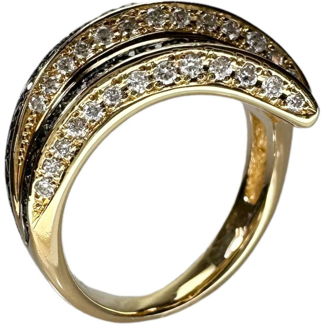 リング・指輪  K18 ブラックダイヤモンド レディースのアクセサリー(リング(指輪))の商品写真