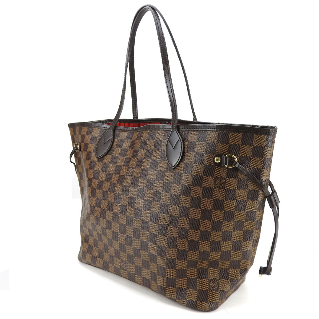 LOUIS VUITTON(ルイヴィトン)の【中古】 ルイ・ヴィトン トートバッグ ネヴァーフルMM N51105 ダミエキャンバス ブラウン ゴールド金具 肩がけ レディース 女性 LOUIS VUITTON レディースのバッグ(トートバッグ)の商品写真