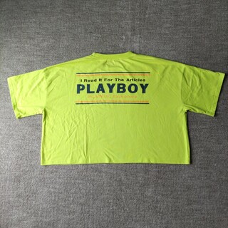 PLAYBOY - プレイボーイ　PLAYBOYレディースTシャツ　L