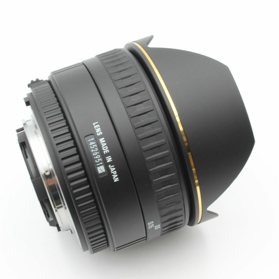 SIGMA(シグマ)の【新品同様】 SIGMA シグマ 15mm f2.8 EX DG FISHEYE スマホ/家電/カメラのカメラ(レンズ(単焦点))の商品写真