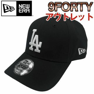 ニューエラー(NEW ERA)のアウトレット ニューエラ 帽子 キャップ LA 黒白 9FORTY ドジャース②(キャップ)