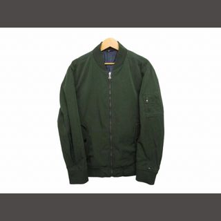 トミーヒルフィガー(TOMMY HILFIGER)のトミーヒルフィガー TOMMY HILFIGER ma-1 ジャケット カーキ(ブルゾン)