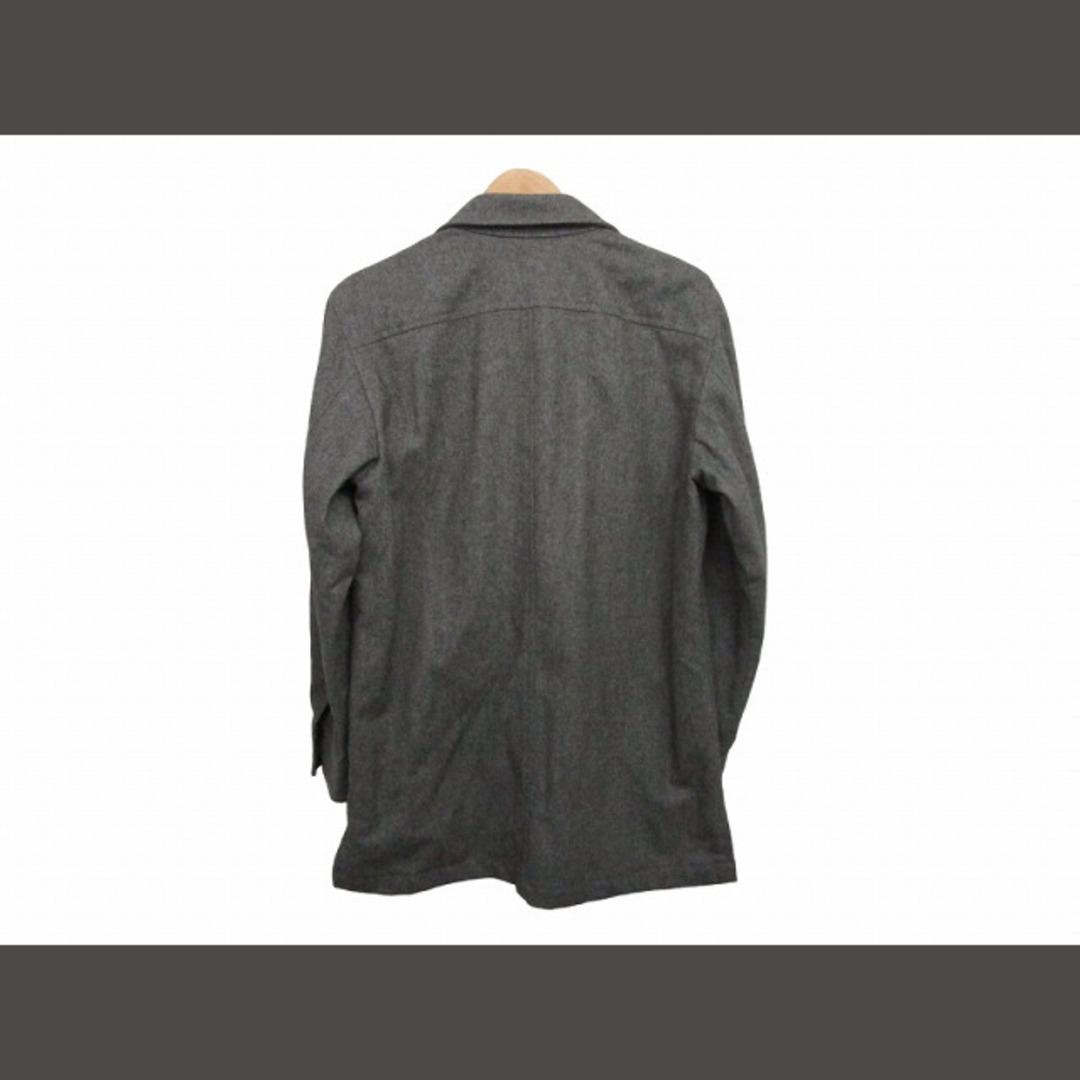 D’URBAN(ダーバン)のダーバン DURBAN ウール ワーク CPOジャケット グレー M ■GY14 メンズのジャケット/アウター(その他)の商品写真