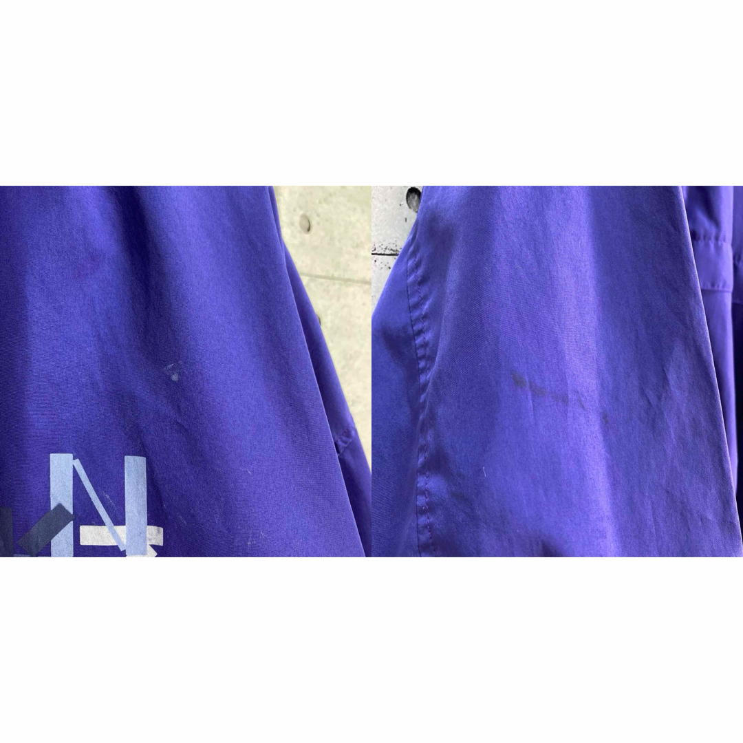 KENZO(ケンゾー)の【レアカラー】90s ケンゾー フルジップ ナイロンジャケット パープル L メンズのジャケット/アウター(ナイロンジャケット)の商品写真