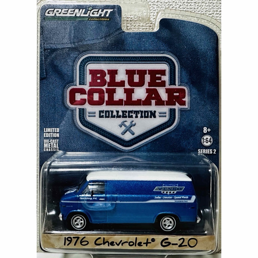 Chevrolet(シボレー)のGLグリーンライト/'76 Chevyシボレー G-20 イエンコ 1/64 エンタメ/ホビーのおもちゃ/ぬいぐるみ(ミニカー)の商品写真