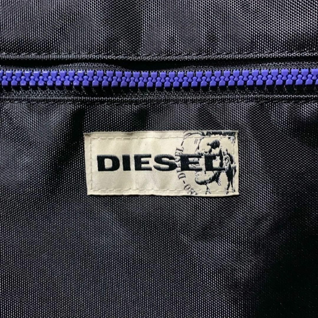 DIESEL(ディーゼル)の00s DIESEL archive ナイロン メッセンジャーバッグ 黒 青 メンズのバッグ(メッセンジャーバッグ)の商品写真