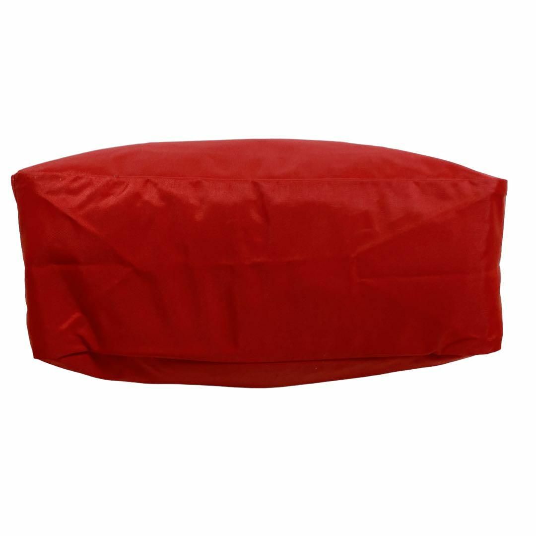 LONGCHAMP(ロンシャン)の美品【ロンシャン】トートバッグ ショルダーバッグ 大容量 斜め掛け 肩掛け 赤 レディースのバッグ(ショルダーバッグ)の商品写真