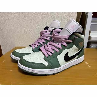 ナイキ(NIKE)のNike air Jordan 1 Dutch green(スニーカー)