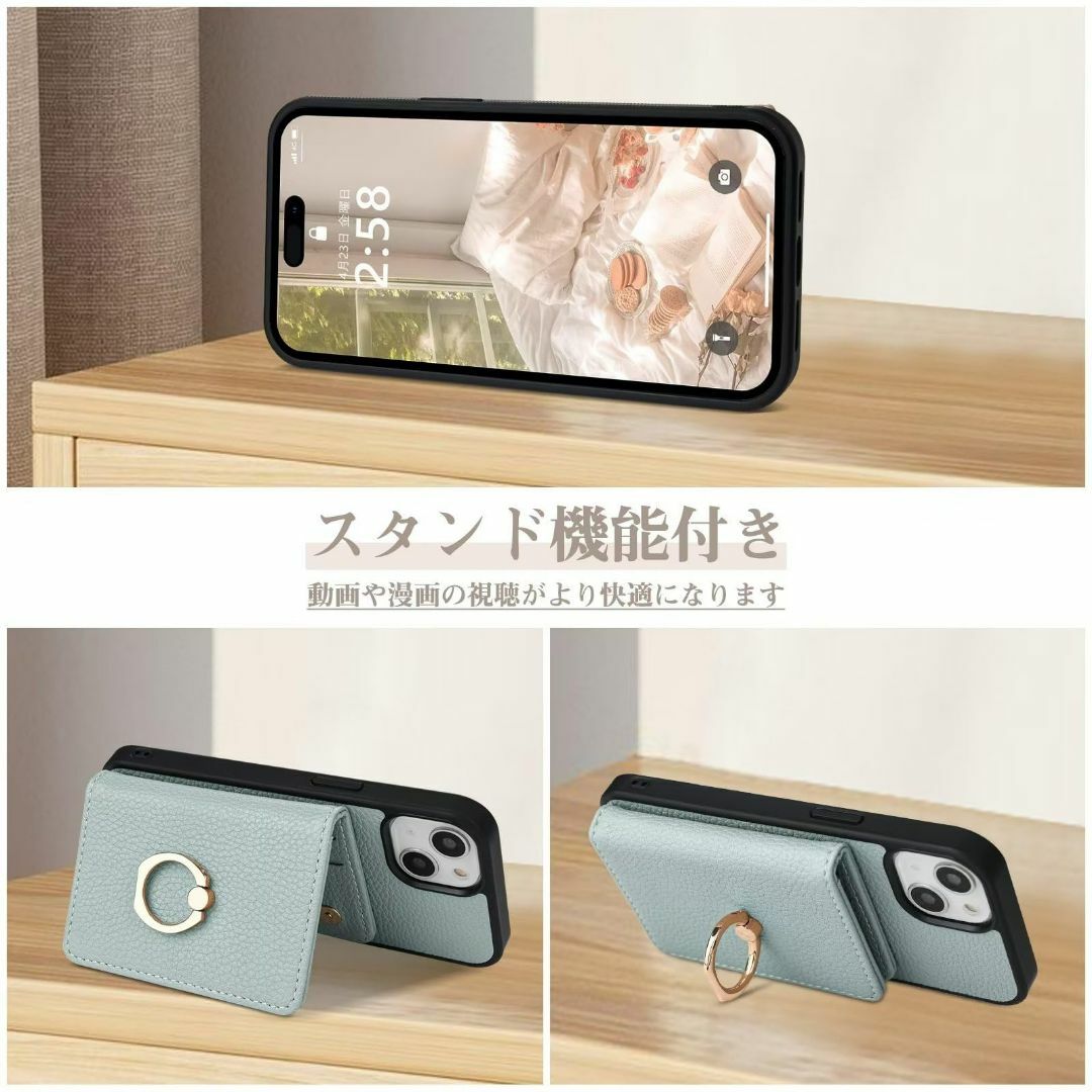 【色: ブルー】【2023年新型】Chillchi 対応 iPhone15Pro スマホ/家電/カメラのスマホアクセサリー(その他)の商品写真