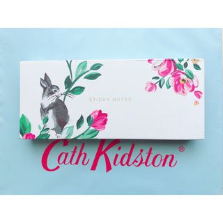 キャスキッドソン(Cath Kidston)の【新品未使用】キャスキッドソン ふせん ノートセット うさぎ、リス、フクロウ(ノート/メモ帳/ふせん)