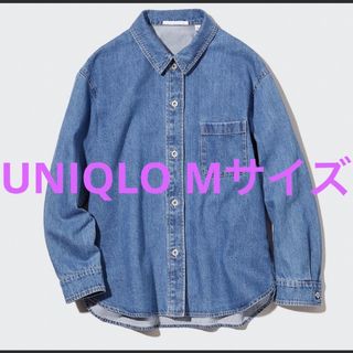 UNIQLO - デニムシャツジャケット　ユニクロ　Mサイズ