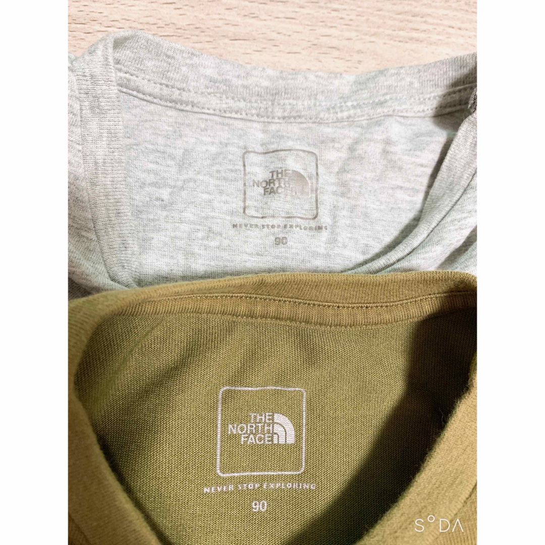 THE NORTH FACE(ザノースフェイス)のノースフェイス　ロンT  ２枚セット キッズ/ベビー/マタニティのキッズ服男の子用(90cm~)(Tシャツ/カットソー)の商品写真