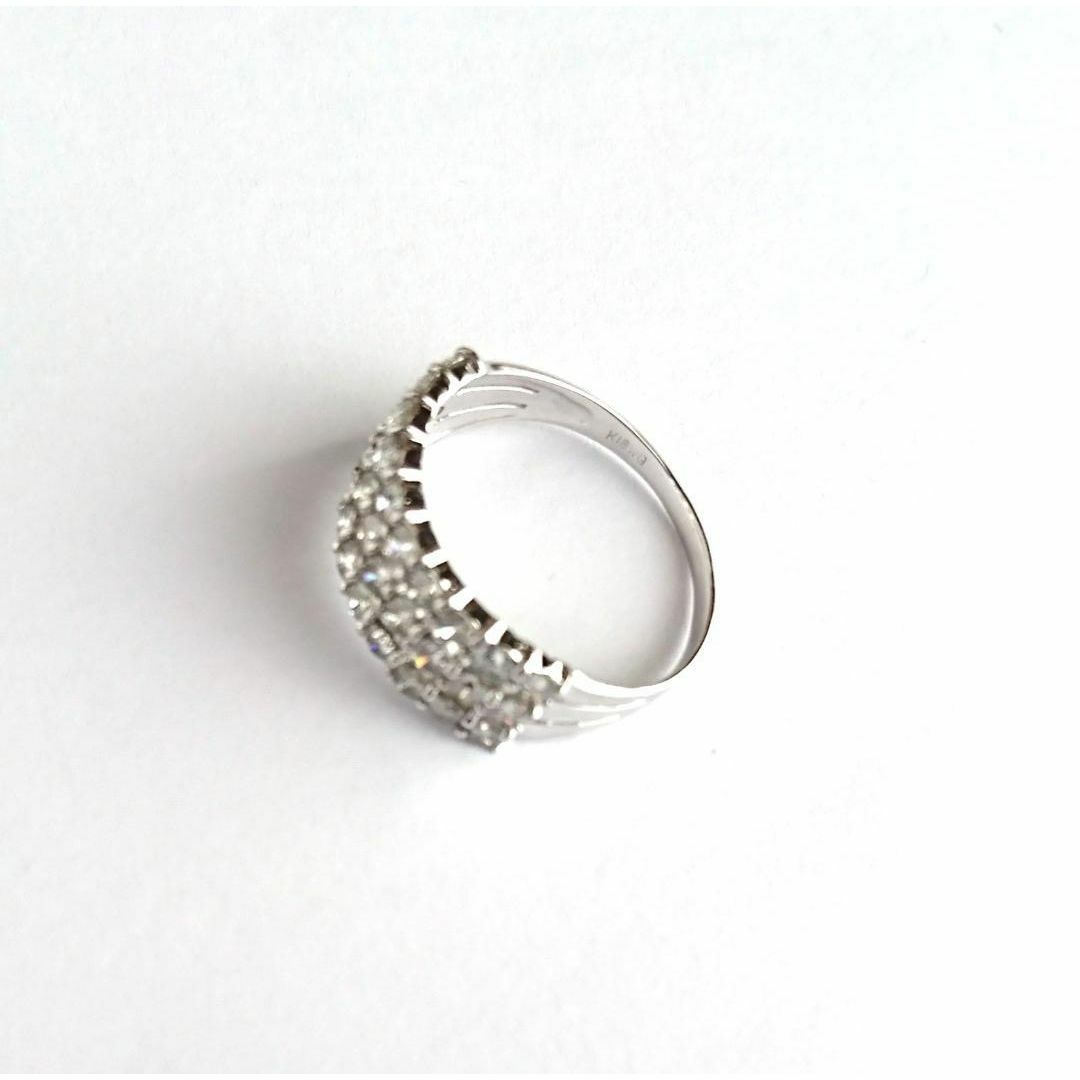 《新品仕上げ》 2.00ct K18WG ダイヤリング レディースのアクセサリー(リング(指輪))の商品写真