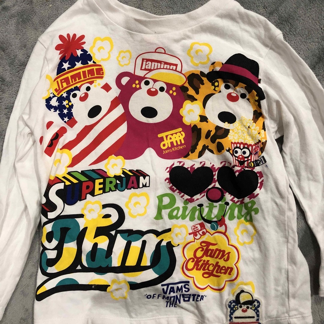 JAM(ジャム)のJAMポケテン背中リュックLT(110)長袖Tシャツ キッズ/ベビー/マタニティのキッズ服男の子用(90cm~)(Tシャツ/カットソー)の商品写真